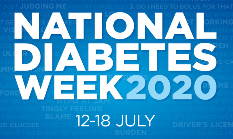 National Diabetes week: 12 -18 July 2020